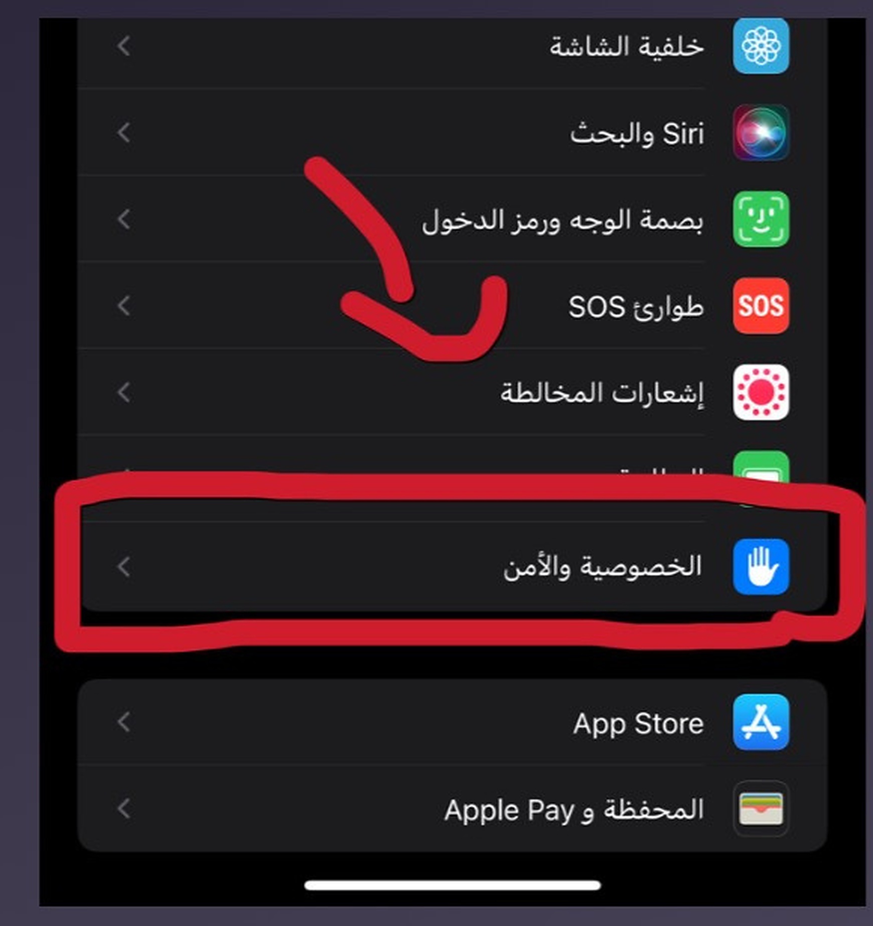 ادخل الخصوصية والأمن